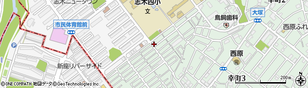 埼玉県志木市幸町3丁目23-11周辺の地図