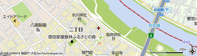 埼玉県八潮市二丁目246周辺の地図
