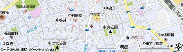 セオ・サイクル　蕨店周辺の地図