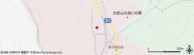 岐阜県郡上市大和町大間見周辺の地図