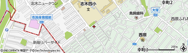 埼玉県志木市幸町3丁目23-16周辺の地図