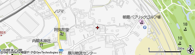 埼玉県朝霞市上内間木103周辺の地図
