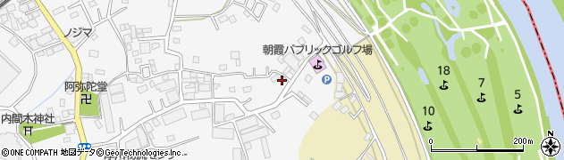 埼玉県朝霞市上内間木112周辺の地図