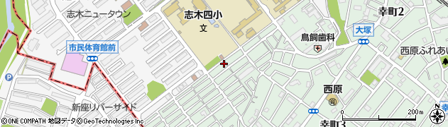 埼玉県志木市幸町3丁目23-18周辺の地図