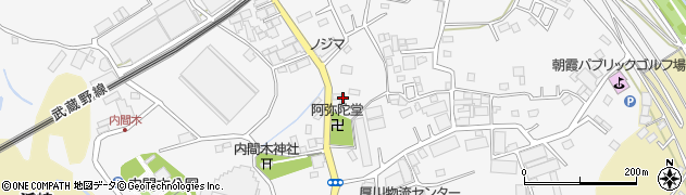埼玉県朝霞市上内間木27周辺の地図