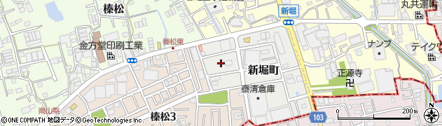 埼玉県川口市新堀町2周辺の地図
