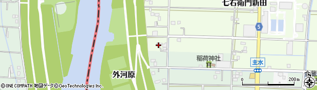 千葉県松戸市七右衛門新田33周辺の地図