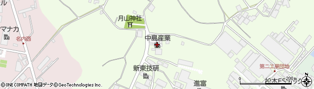 中島産業株式会社　千葉営業所周辺の地図