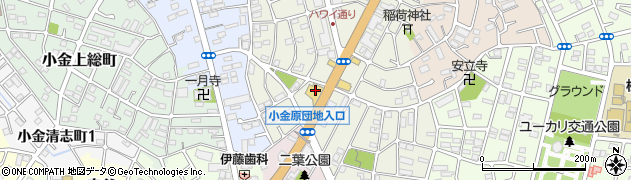 ＨｏｎｄａＣａｒｓ東葛北小金店周辺の地図