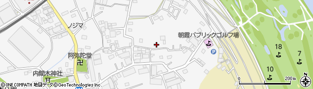 埼玉県朝霞市上内間木124周辺の地図