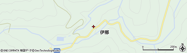 長野県伊那市伊那周辺の地図