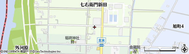 千葉県松戸市七右衛門新田532周辺の地図