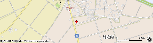 ローソン香取竹之内店周辺の地図