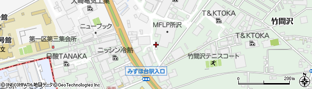 農協葬祭センター　三芳支店周辺の地図