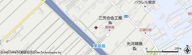 埼玉県入間郡三芳町上富502周辺の地図