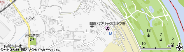 埼玉県朝霞市上内間木114周辺の地図