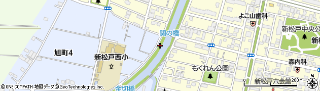 千葉県松戸市大谷口新田周辺の地図