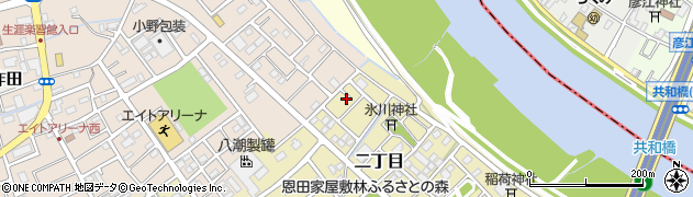 埼玉県八潮市二丁目3周辺の地図