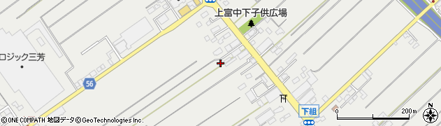 埼玉県入間郡三芳町上富1093周辺の地図