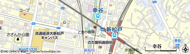 新松戸ステーションホテル周辺の地図