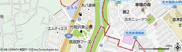 ダンロップタイヤ関東株式会社　所沢営業所周辺の地図