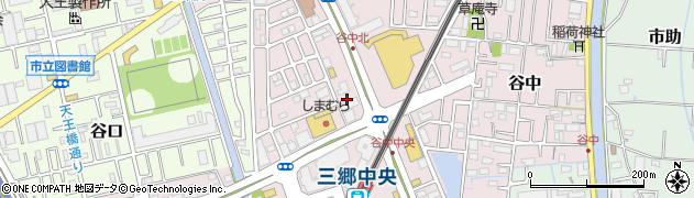 大東建託株式会社三郷支店周辺の地図