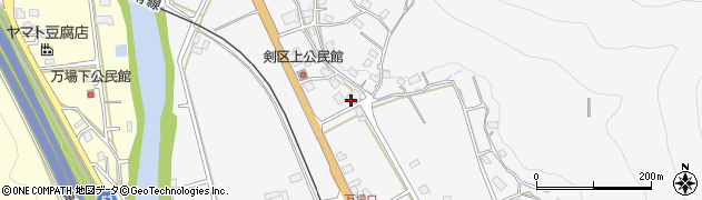 岐阜県郡上市大和町剣1638周辺の地図