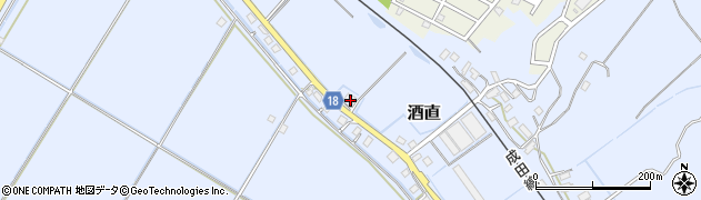 千葉県印旛郡栄町酒直337周辺の地図
