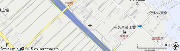 埼玉県入間郡三芳町上富445周辺の地図