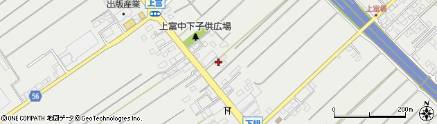 埼玉県入間郡三芳町上富330周辺の地図