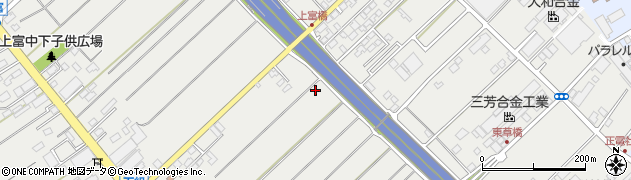埼玉県入間郡三芳町上富417周辺の地図