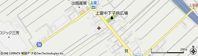 埼玉県入間郡三芳町上富1112周辺の地図