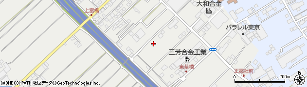 埼玉県入間郡三芳町上富461周辺の地図