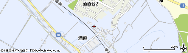 千葉県印旛郡栄町酒直311周辺の地図