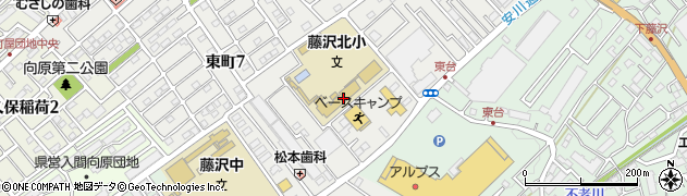 入間市立藤沢北小学校周辺の地図