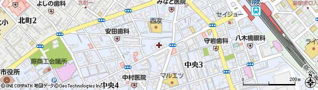 埼玉りそな銀行蕨支店周辺の地図