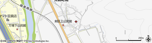 岐阜県郡上市大和町剣1651周辺の地図