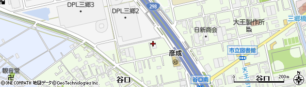 本山建設株式会社　三郷営業所周辺の地図