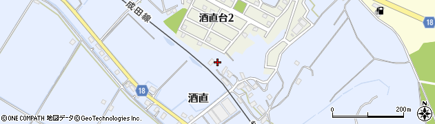 千葉県印旛郡栄町酒直312周辺の地図