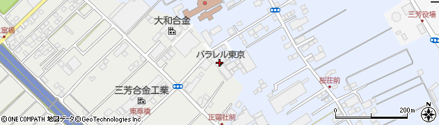 株式会社ジュエル　三芳町物流センター周辺の地図