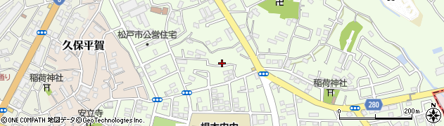 千葉県松戸市根木内334周辺の地図