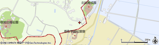 千葉県香取市岡飯田862周辺の地図