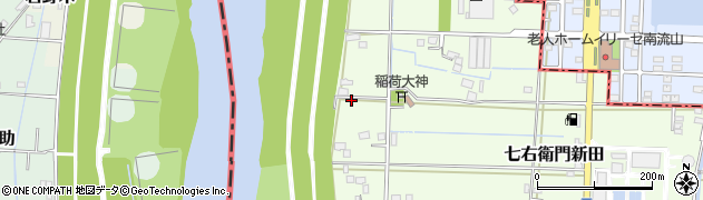 千葉県松戸市七右衛門新田66周辺の地図