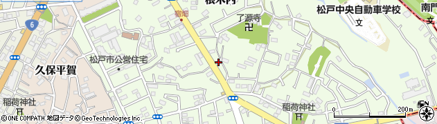 千葉県松戸市根木内351-11周辺の地図