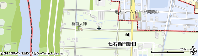 千葉県松戸市七右衛門新田367周辺の地図
