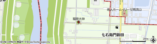 千葉県松戸市七右衛門新田141周辺の地図