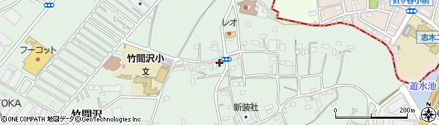 セブンイレブン三芳竹間沢店周辺の地図