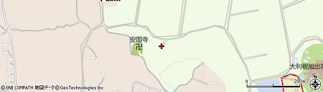 千葉県香取市岡飯田221周辺の地図