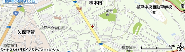 千葉県松戸市根木内351周辺の地図