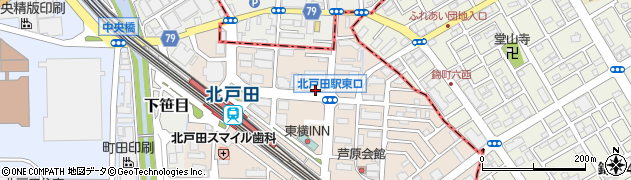 調剤薬局日本メディカルシステム 北戸田店周辺の地図